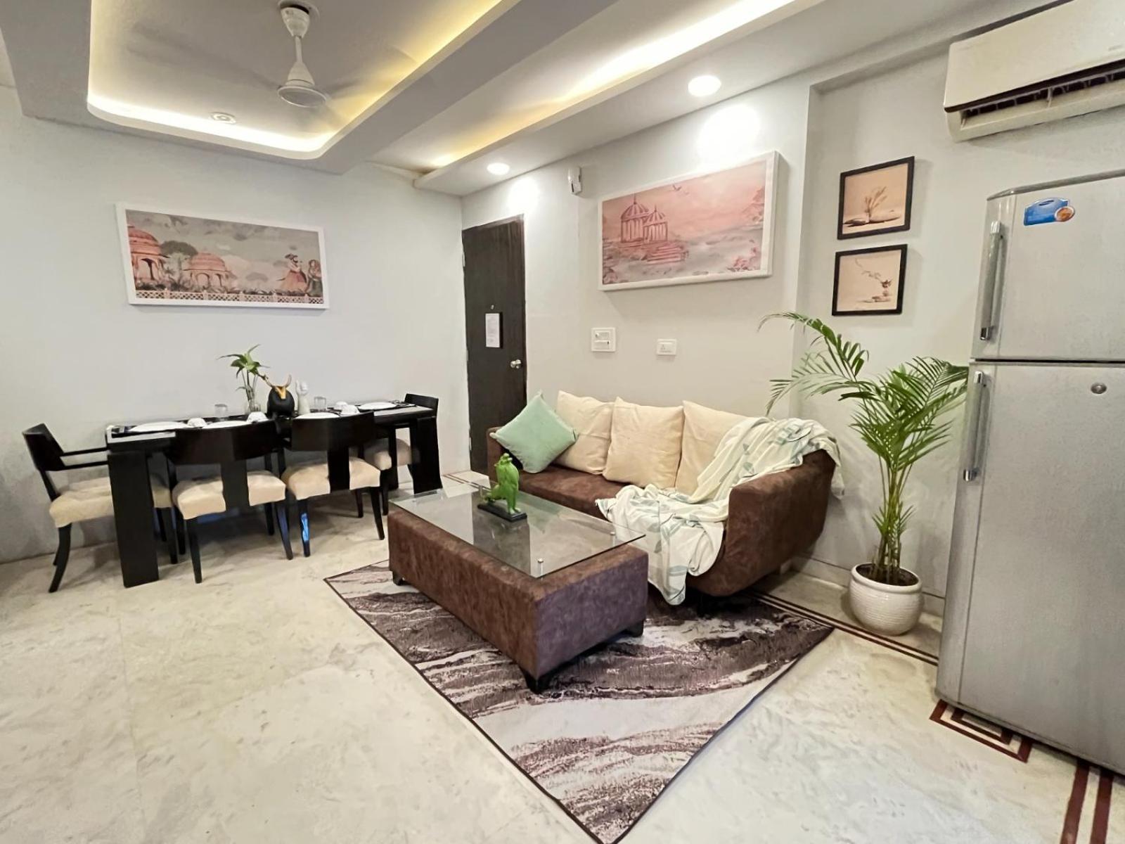 Bedchambers Medicity Serviced Apartments In 古尔冈 外观 照片