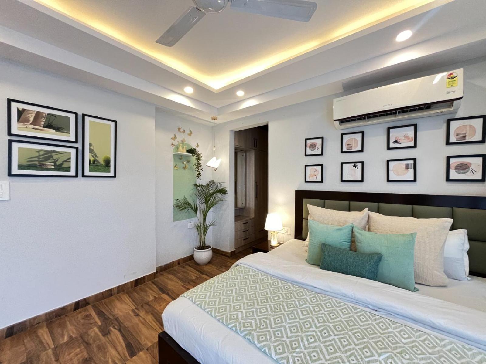 Bedchambers Medicity Serviced Apartments In 古尔冈 外观 照片