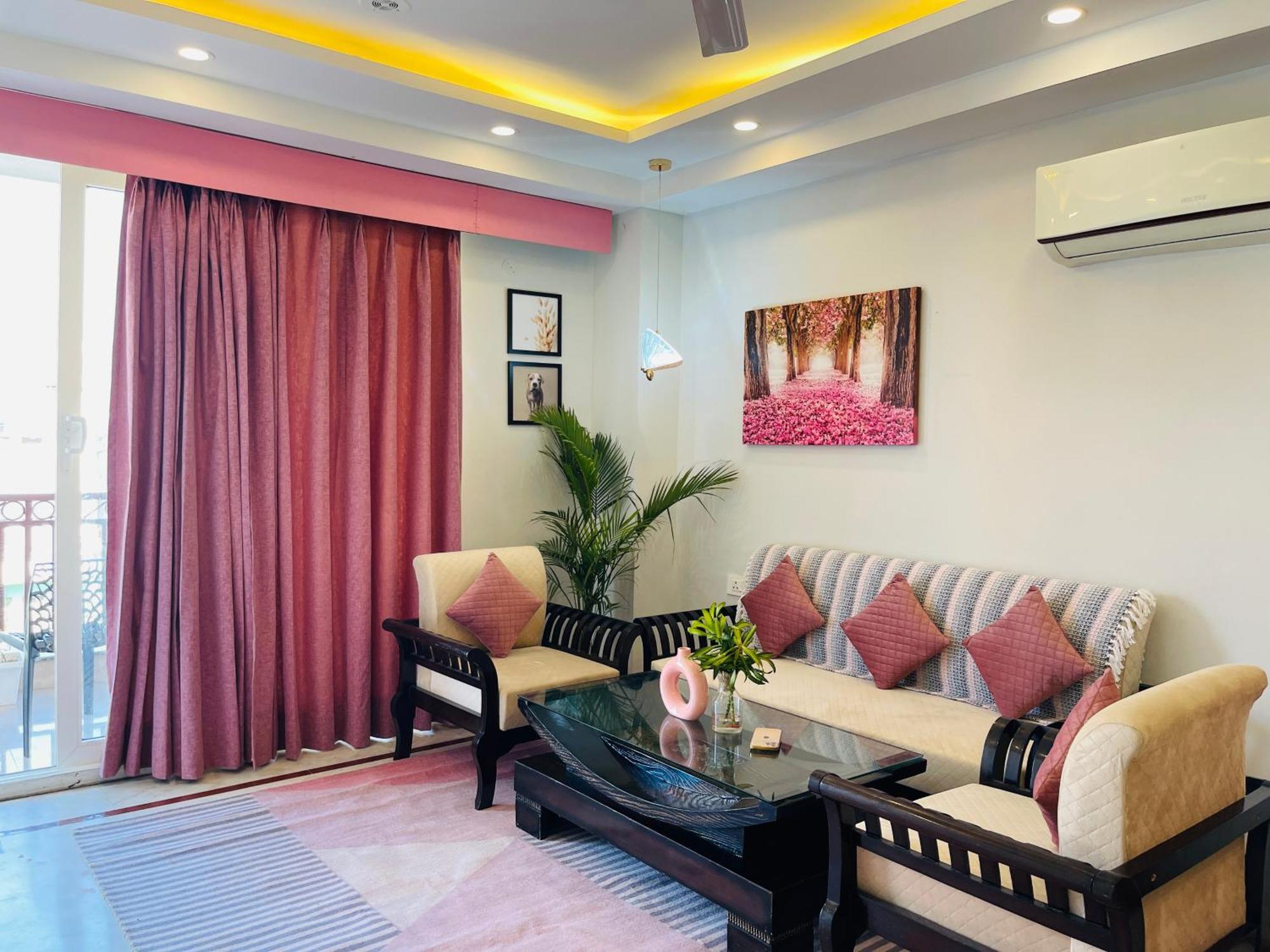 Bedchambers Medicity Serviced Apartments In 古尔冈 外观 照片