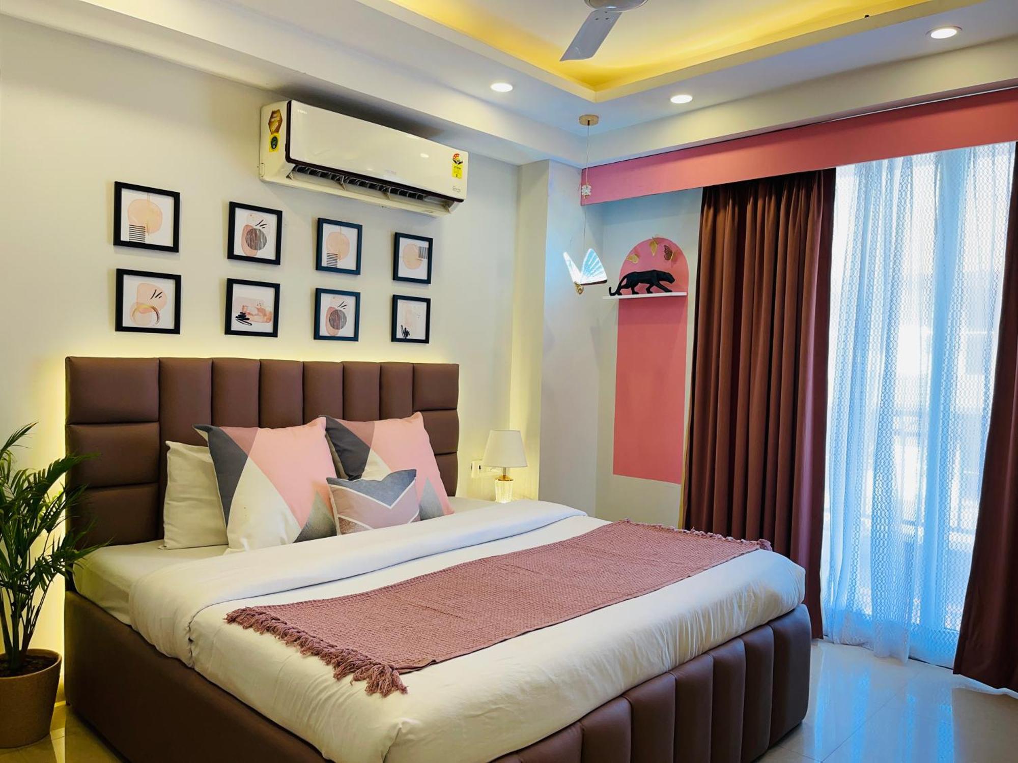 Bedchambers Medicity Serviced Apartments In 古尔冈 外观 照片