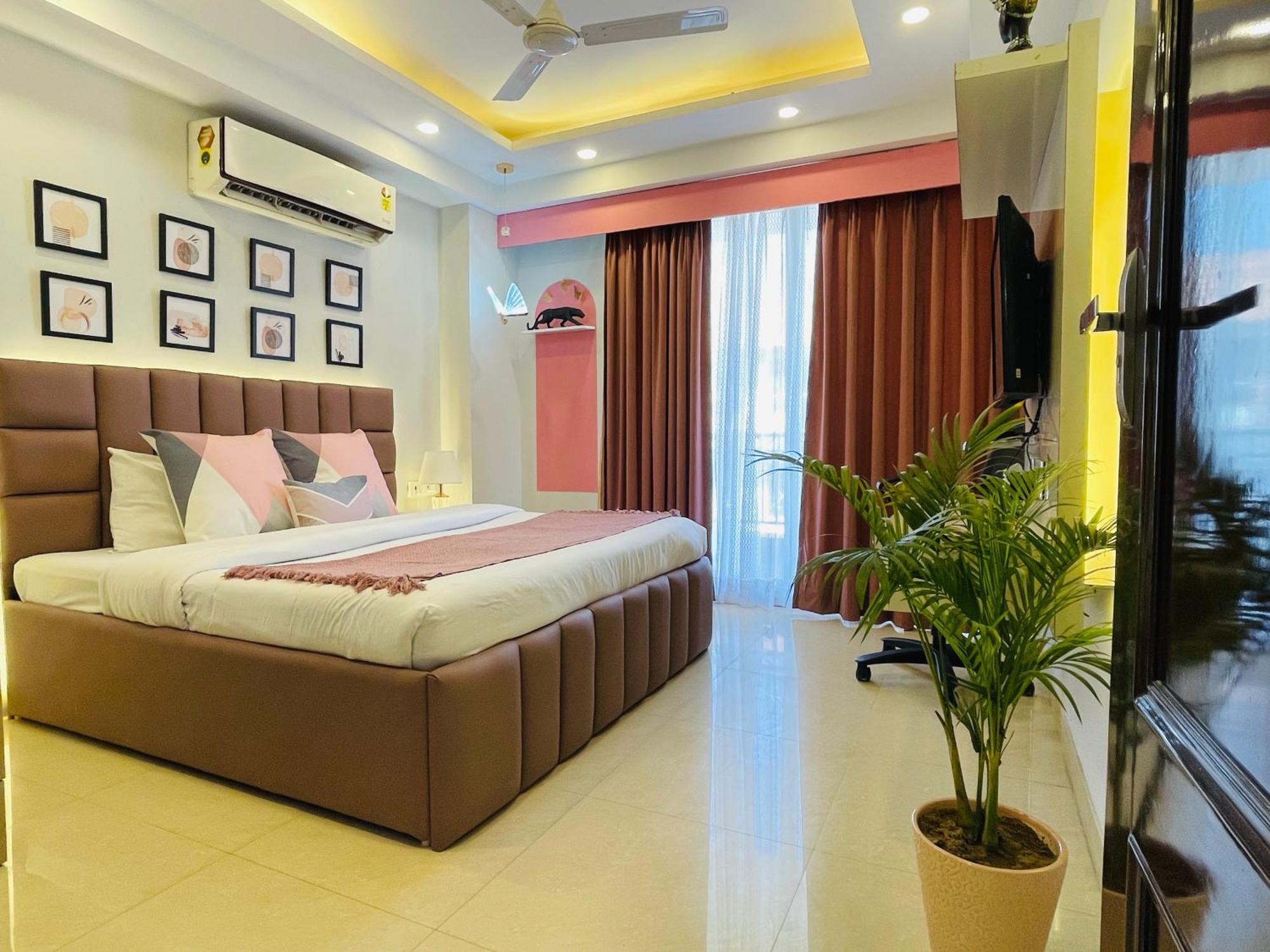 Bedchambers Medicity Serviced Apartments In 古尔冈 外观 照片