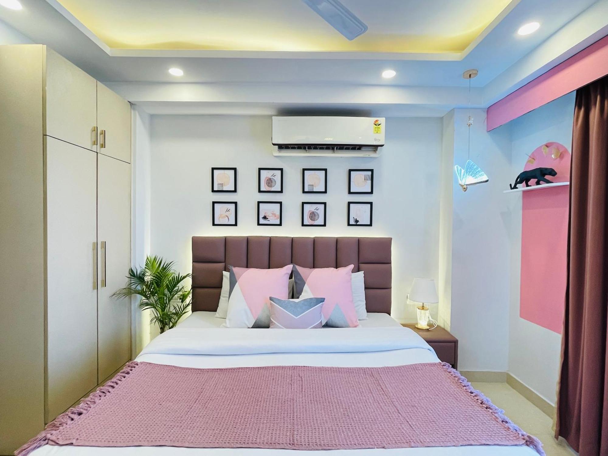 Bedchambers Medicity Serviced Apartments In 古尔冈 外观 照片
