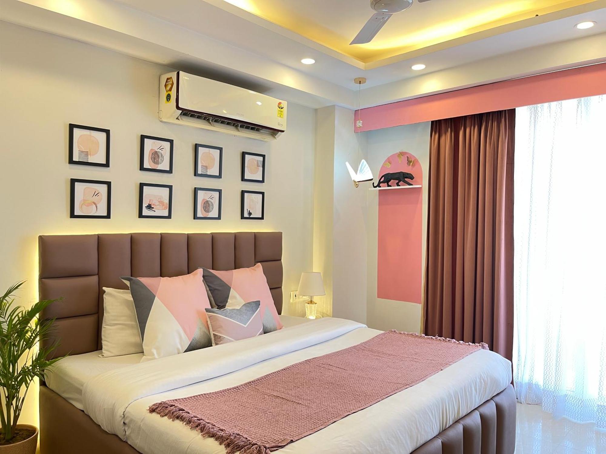 Bedchambers Medicity Serviced Apartments In 古尔冈 外观 照片